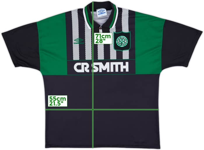 1994-96 Celtic Away Shirt - 8/10 - (XXL)