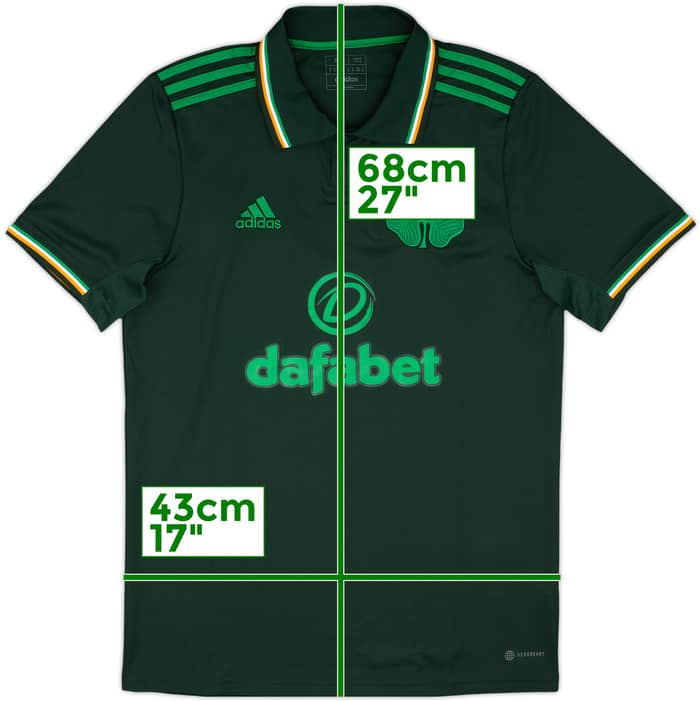 2022-23 Celtic Fourth Shirt - 10/10 - (M)