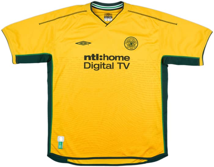 2002-03 Celtic Away Shirt Lennon #18 - 9/10 - (XL)