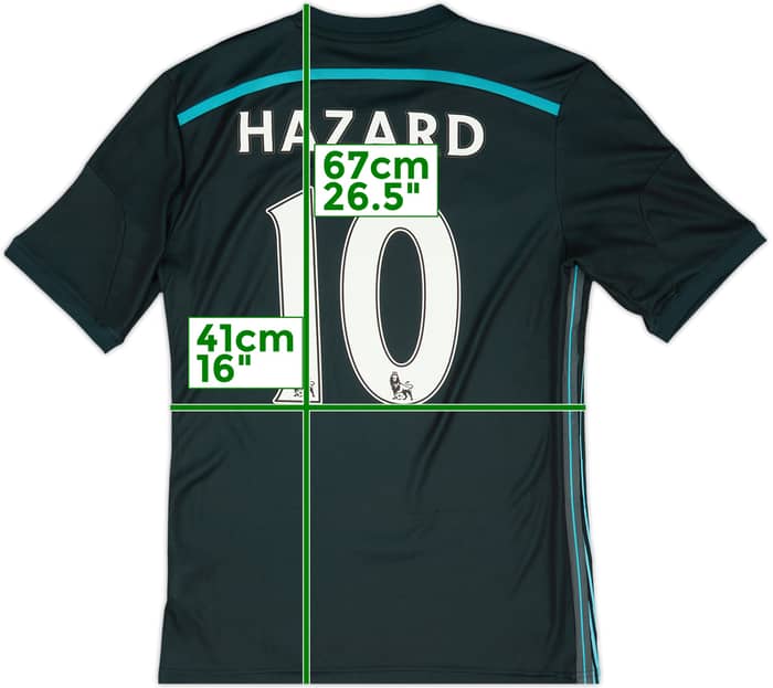 2014-15 Chelsea Third Shirt Hazard #10 - 10/10 - (S)