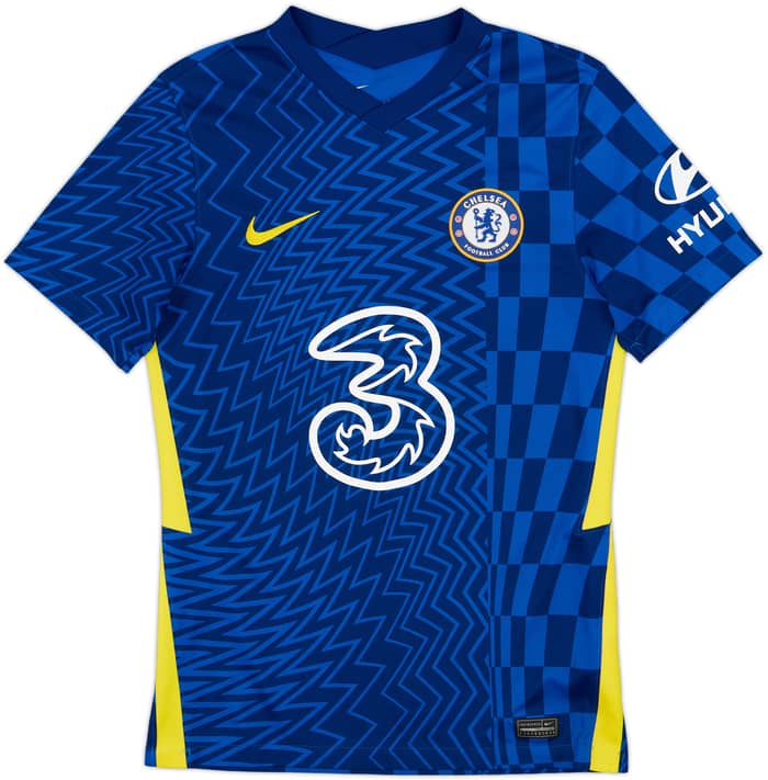 2021-22 Chelsea Home Shirt T.Silva #6 - 9/10 - (S)
