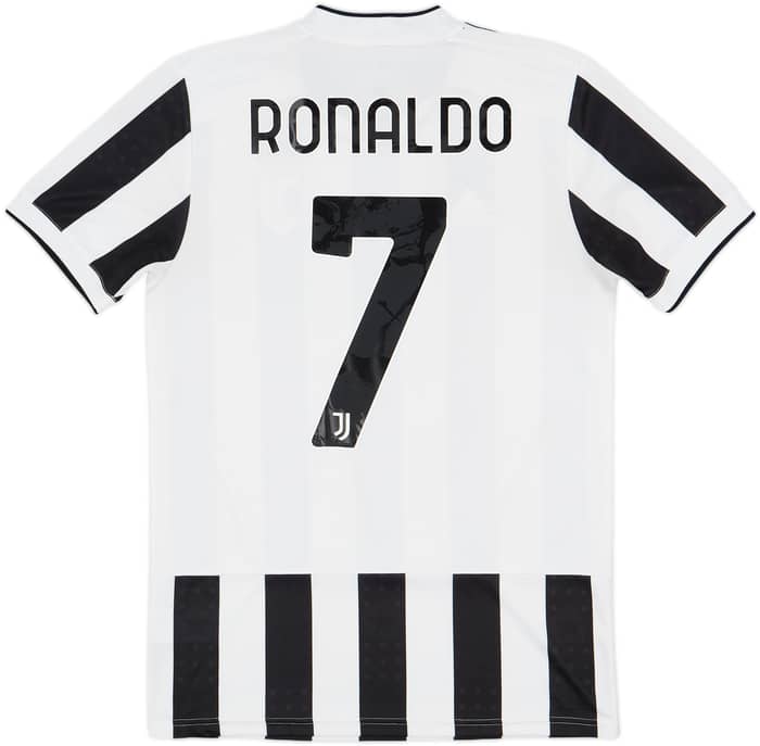 2021-22 Juventus Home Shirt Ronaldo #7 - 10/10 - (S)