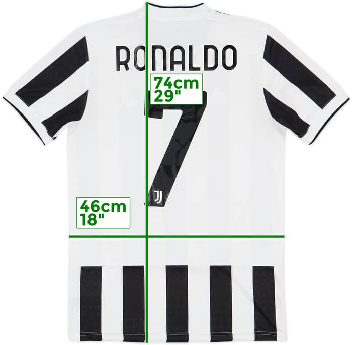 2021-22 Juventus Home Shirt Ronaldo #7 - 10/10 - (S)