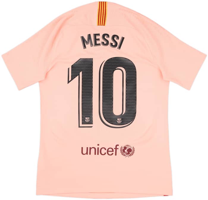 2018-19 Barcelona Authentic Third Shirt Messi #10 - 8/10 - (M)