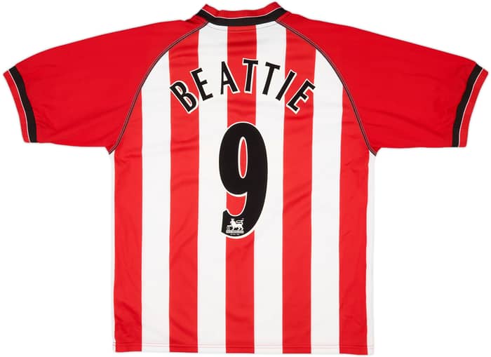 2003-05 Southampton Home Shirt Beattie #9 - 7/10 - (L)