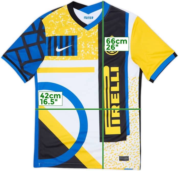 2020-21 Inter Milan Fourth Shirt - 8/10 - (S)