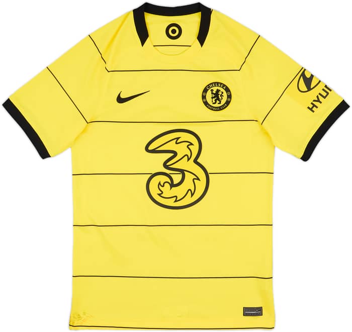 2021-22 Chelsea Away Shirt T.Silva #6 - 8/10 - (XS)
