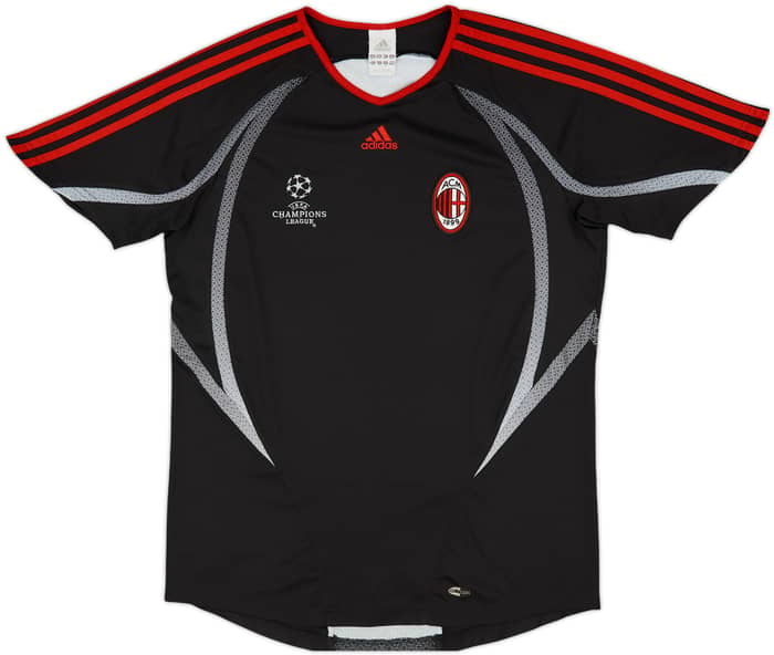 2006-07 AC Milan adidas Champions League Training Shirt - 9/10 - (L)