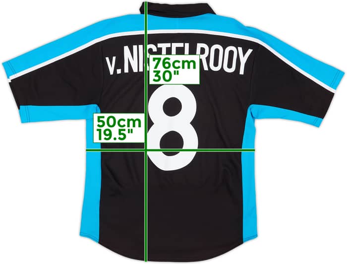 1999-01 PSV Away Shirt V.Nistelrooy #8 - 9/10 - (S)