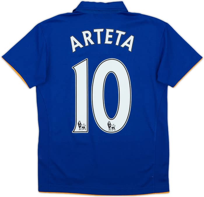 2011-12 Everton Home Shirt Arteta #10 - 8/10 - (M.Boys)