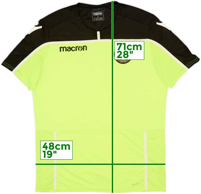 2018-19 Udinese Macron Training Shirt - 8/10 - (L)