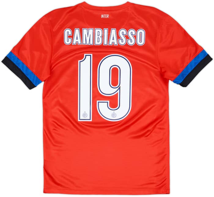 2012-13 Inter Milan Away Shirt Cambiasso #19 - 7/10 - (S)