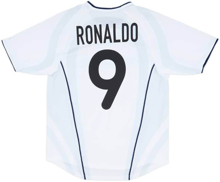 2001-02 Inter Milan Away Shirt Ronaldo #9 - 9/10 - (S)