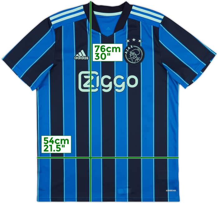 2021-22 Ajax Away Shirt - 9/10 - (L)