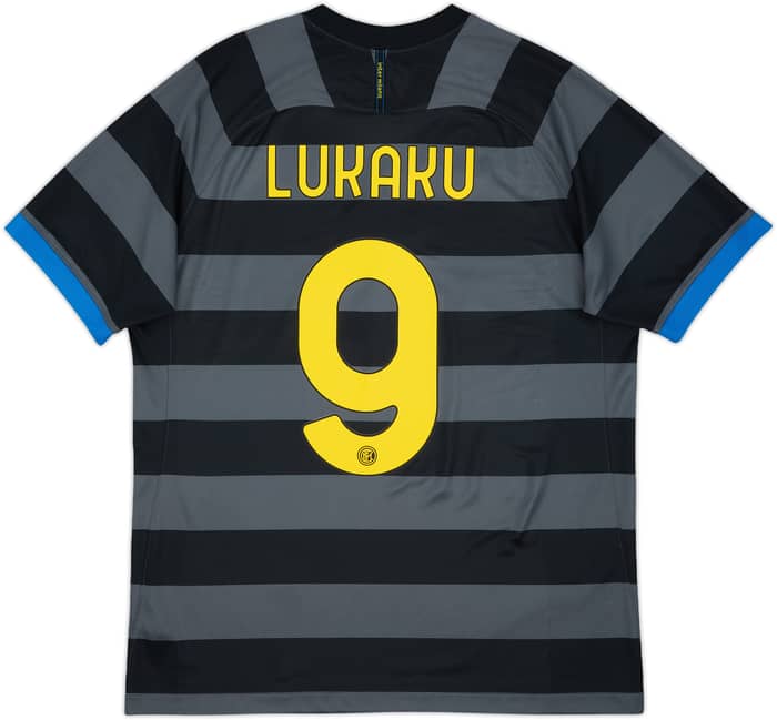 2020-21 Inter Milan Third Shirt Lukaku #9 - 9/10 - (L)