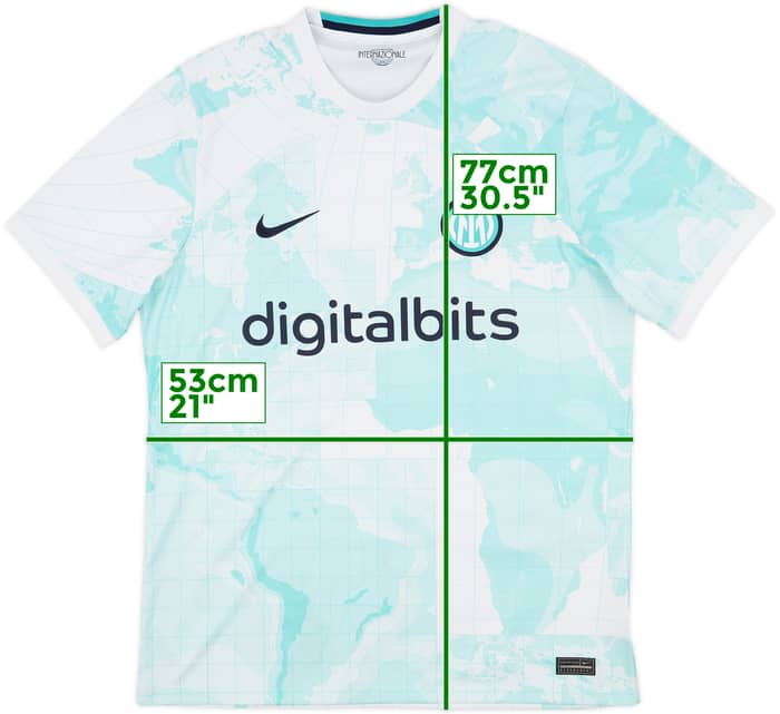 2022-23 Inter Milan Away Shirt - 9/10 - (L)