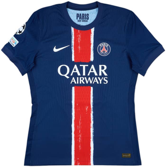 2024-25 Paris Saint-Germain Match Issue Champions League Home Shirt L. Hernandez #21