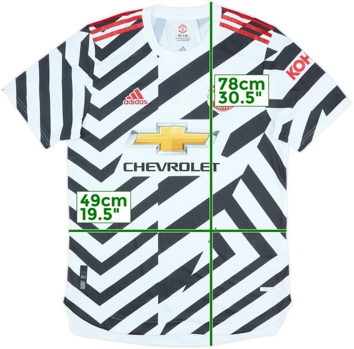 2020-21 Manchester United Match Issue Third Shirt #15