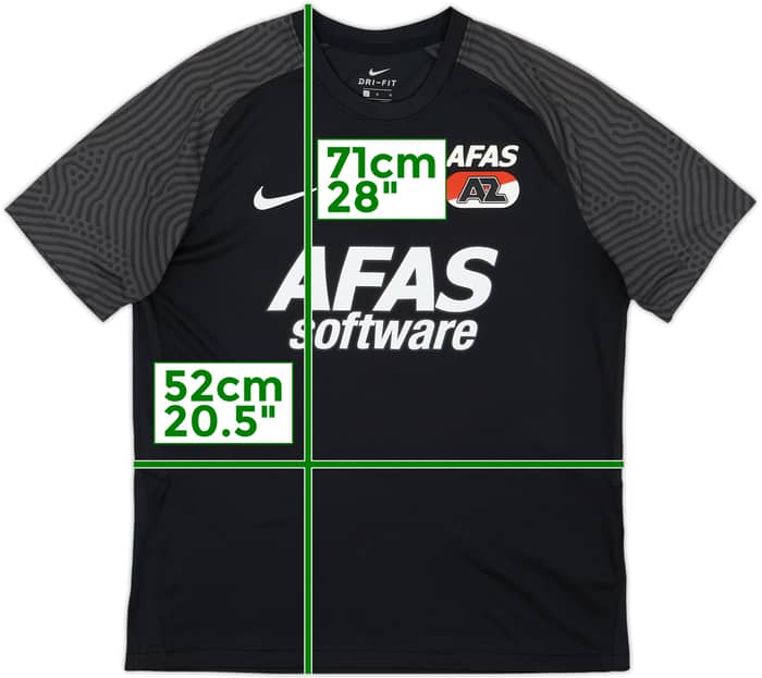 2021-22 AZ Alkmaar Nike Training Shirt - 9/10 - (L)
