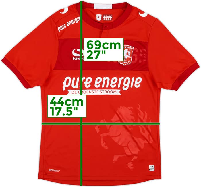 2018-19 FC Twente Home Shirt - 5/10 - (S)