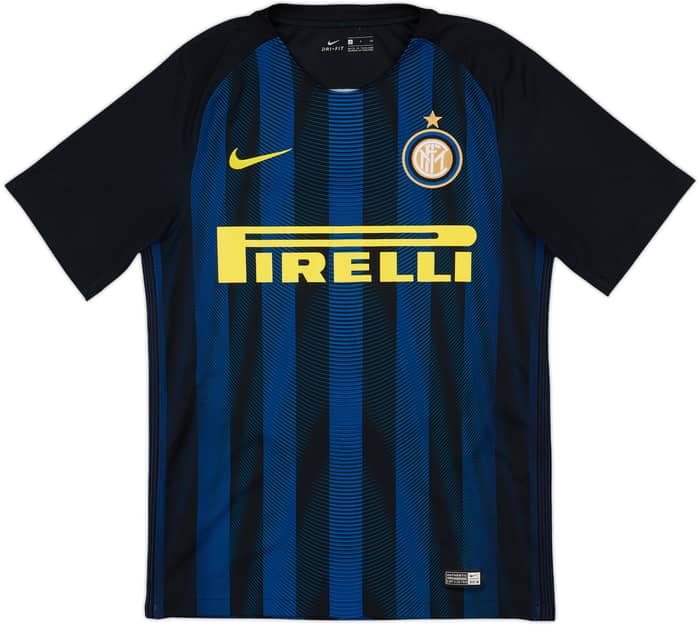 2016-17 Inter Milan Home Shirt Perisic #44 - 8/10 - (S)