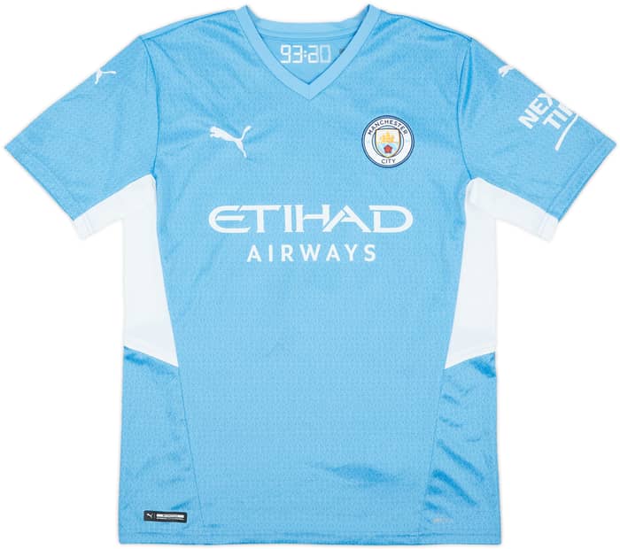 2021-22 Manchester City Home Shirt Grealish #10 - 10/10 - (M)