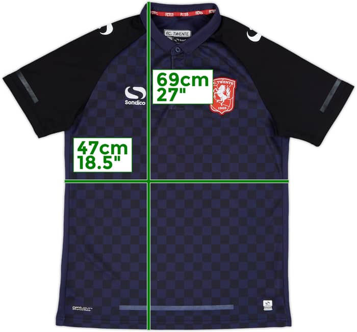 2017-18 FC Twente Sondico Polo Shirt - 8/10 - (S)