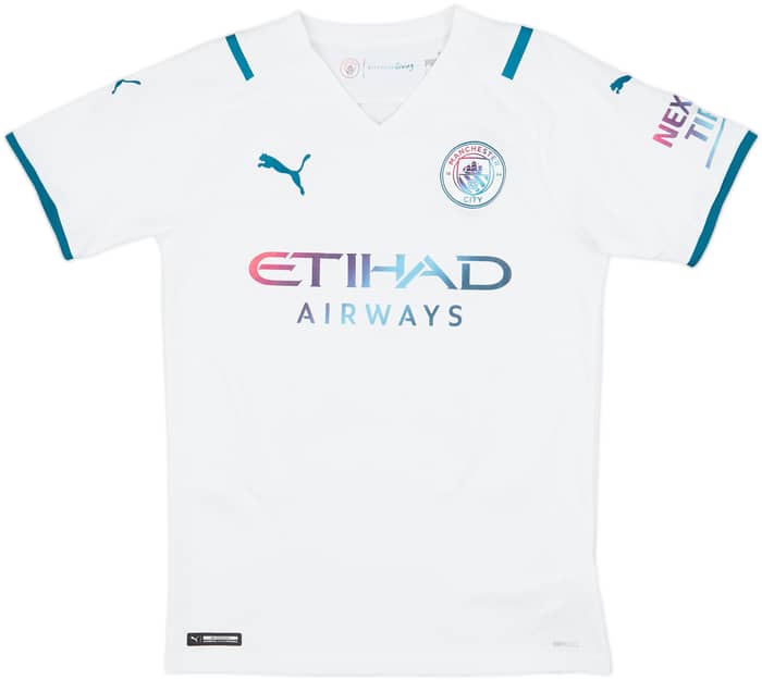 2021-22 Manchester City Away Shirt Godoy #10 - 8/10 - (S)
