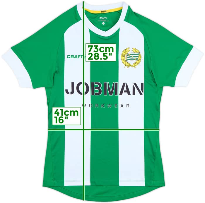 2020 Hammarby Home Shirt - 9/10 - (XS)
