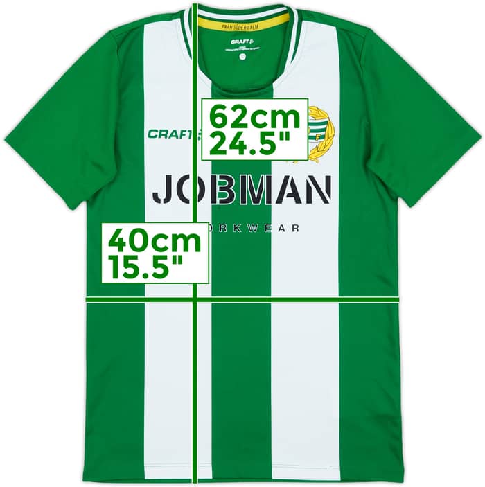 2019-20 Hammarby Home Shirt - 8/10 - (XL.Boys)