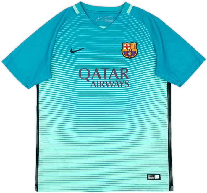 2016-17 Barcelona Third Shirt - 8/10 - (XL.Boys)
