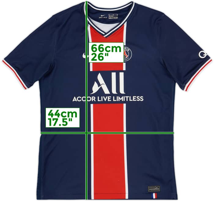 2020-21 Paris Saint-Germain Home Shirt - 7/10 - (XL.Boys)