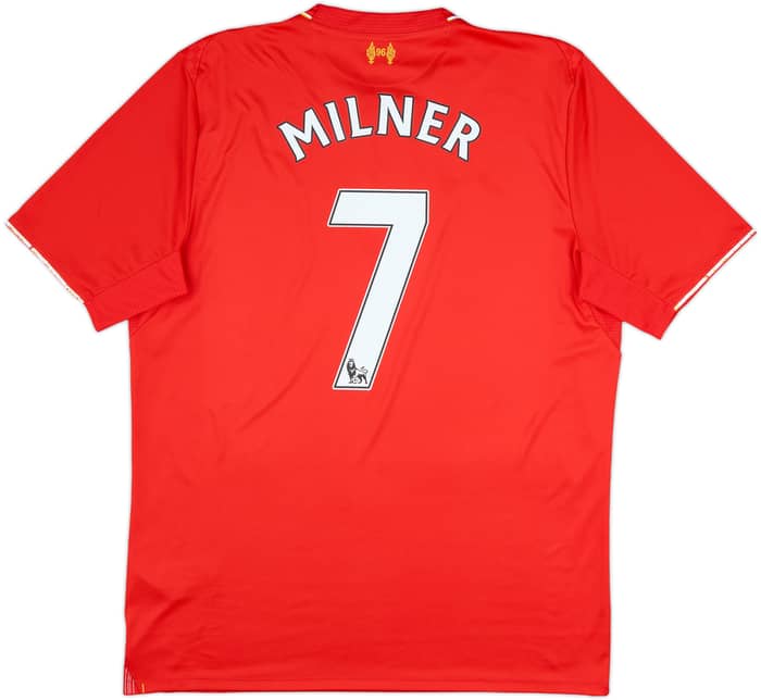 2015-16 Liverpool Home Shirt Milner #7 - 9/10 - (L)
