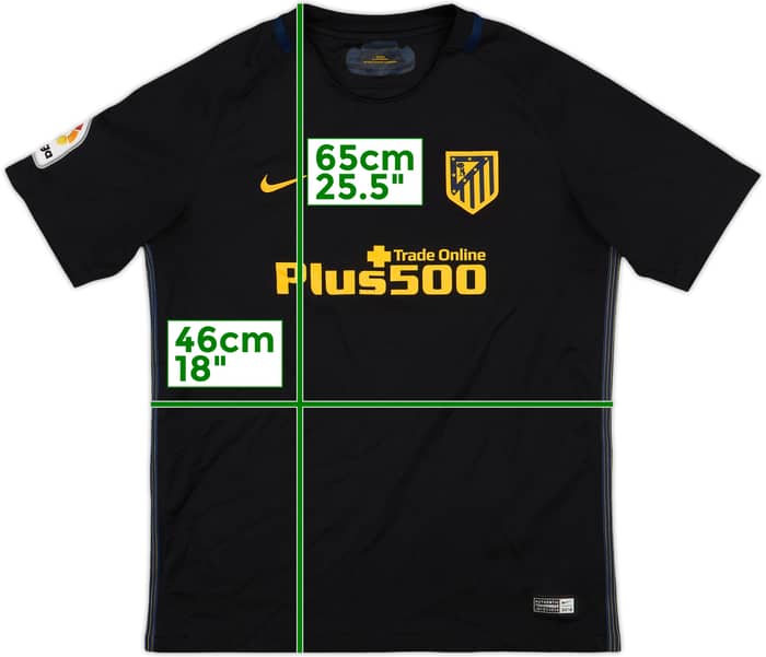 2016-17 Atletico Madrid Away Shirt - 9/10 - (XL.Boys)