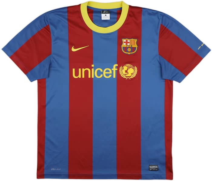 2010-11 Barcelona Basic Home Shirt - 6/10 - (L)