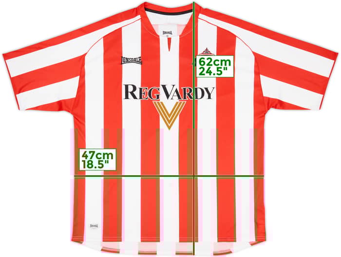 2005-07 Sunderland Home Shirt - 6/10 - (XL)