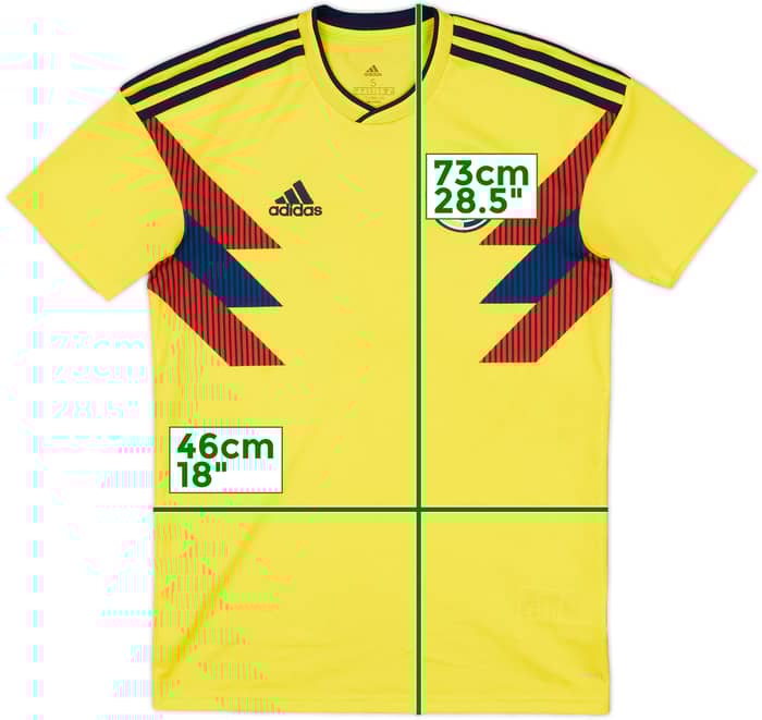 2018-19 Colombia Home Shirt - 6/10 - (S)