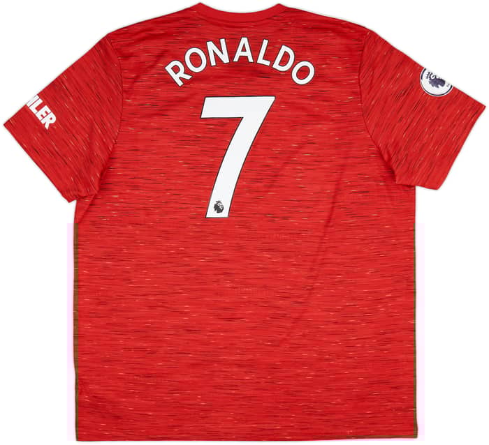 2020-21 Manchester United Home Shirt Ronaldo #7 - 8/10 - (XXL)