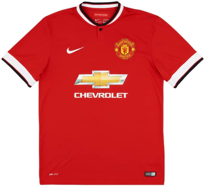 2014-15 Manchester United Home Shirt Di Maria #7 - 8/10 - (M)