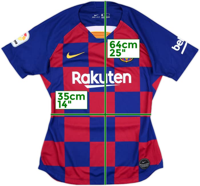 2019-20 Barcelona Home Shirt - 10/10 - (Women's S)