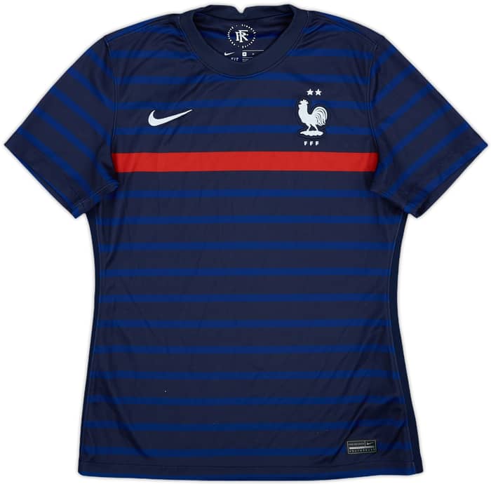 2020-21 France Home Shirt - 9/10 - (Women's M)