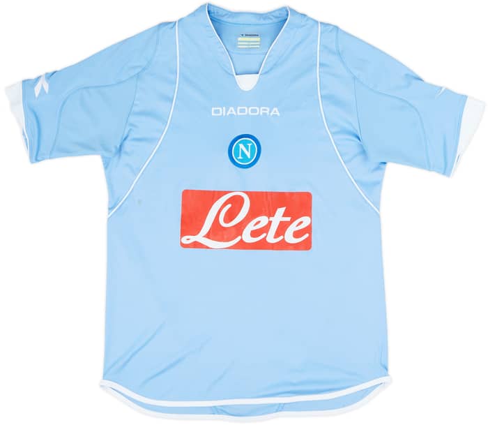 2007-08 Napoli Home Shirt - 6/10 - (L)