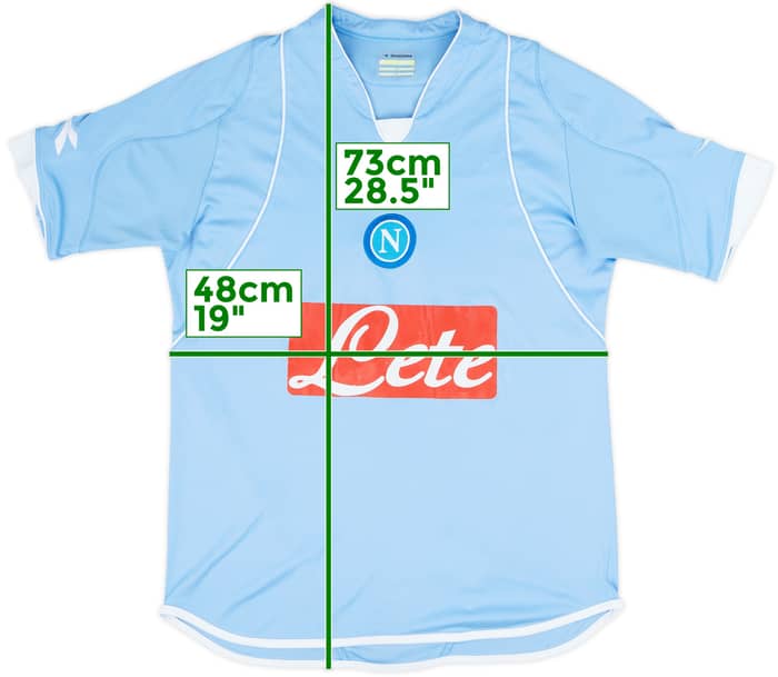 2007-08 Napoli Home Shirt - 6/10 - (L)