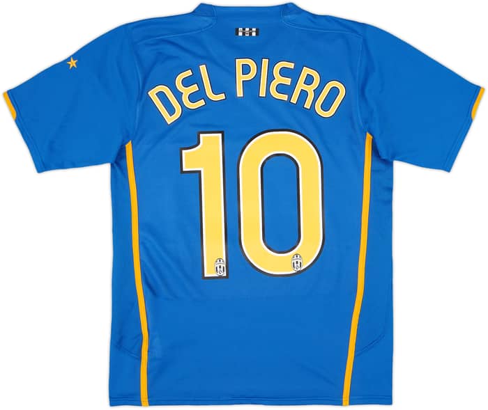 2007-08 Juventus Away Shirt Del Piero #10 - 8/10 - (S)