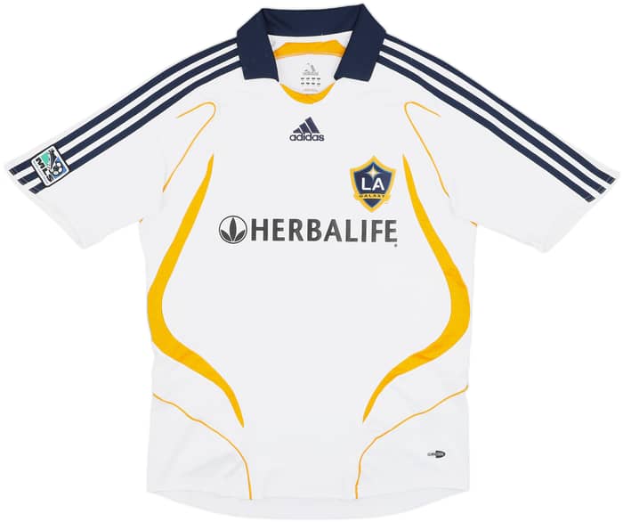 2007-08 LA Galaxy Home Shirt Beckham #23 - 7/10 - (M)