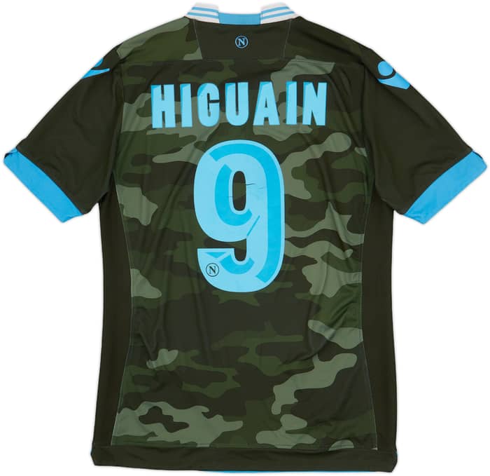 2013-14 Napoli Away Shirt Higuain #9 - 6/10 - (L)