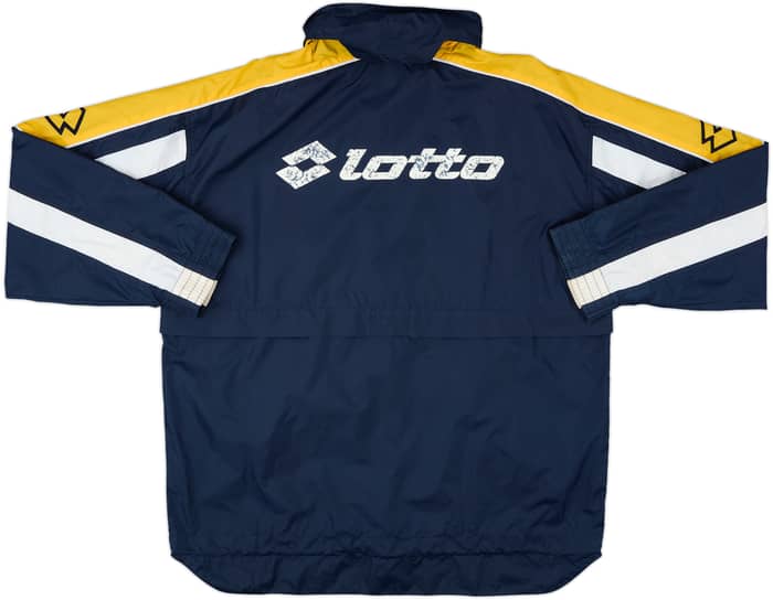 2001-02 Hellas Verona Lotto Hooded Rain Jacket - 7/10 - (L)