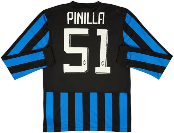 2014-15 Atalanta Home L/S Shirt Pinilla #51 - 5/10 - (M)