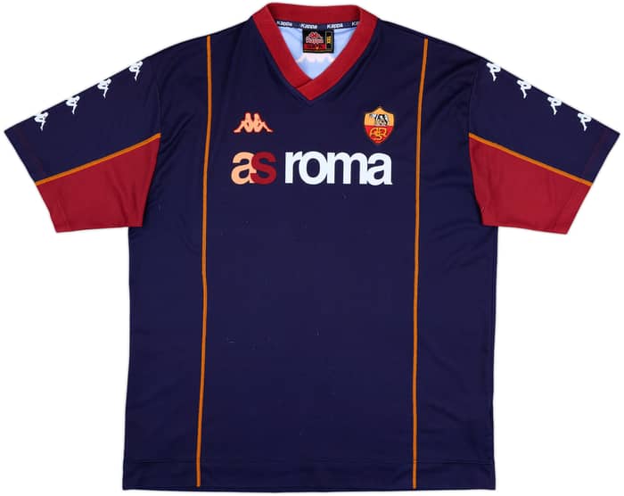 2000-01 Roma Kappa Training Shirt - 7/10 - (XXL)