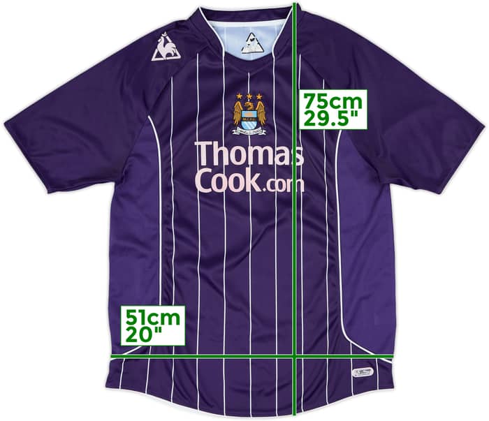 2007-08 Manchester City Away Shirt - 5/10 - (L)
